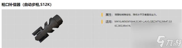 和平精英消音枪声图标（和平精英三大枪口属性）