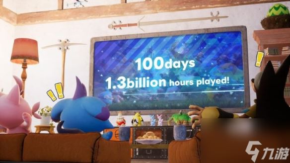 《幻兽帕鲁》玩家投入游戏总时长超13亿小时