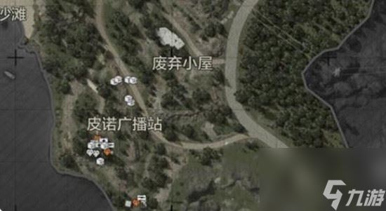 暗区突围山谷物资分布图 暗区突围山谷物资刷新点