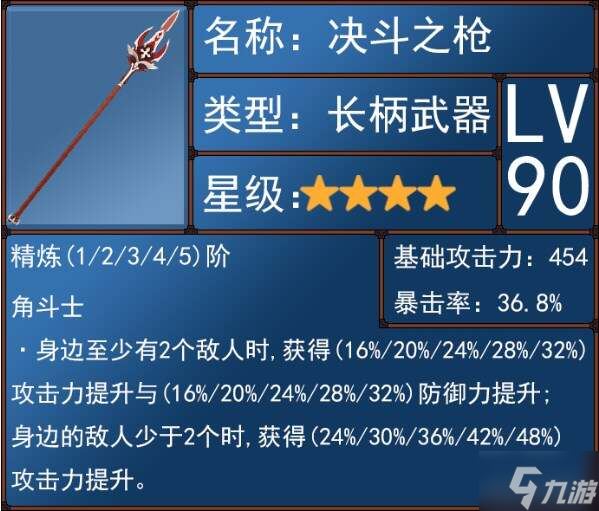 原神5.1胡桃武器对比评测 胡桃武器排行推荐