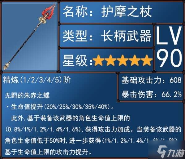 原神5.1胡桃武器对比评测 胡桃武器排行推荐