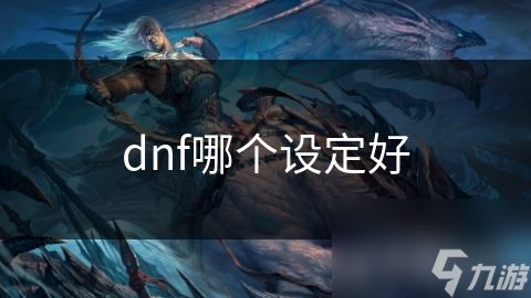 dnf哪个设定好