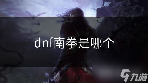 dnf南拳是哪个