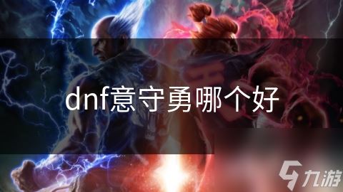 dnf意守勇哪个好