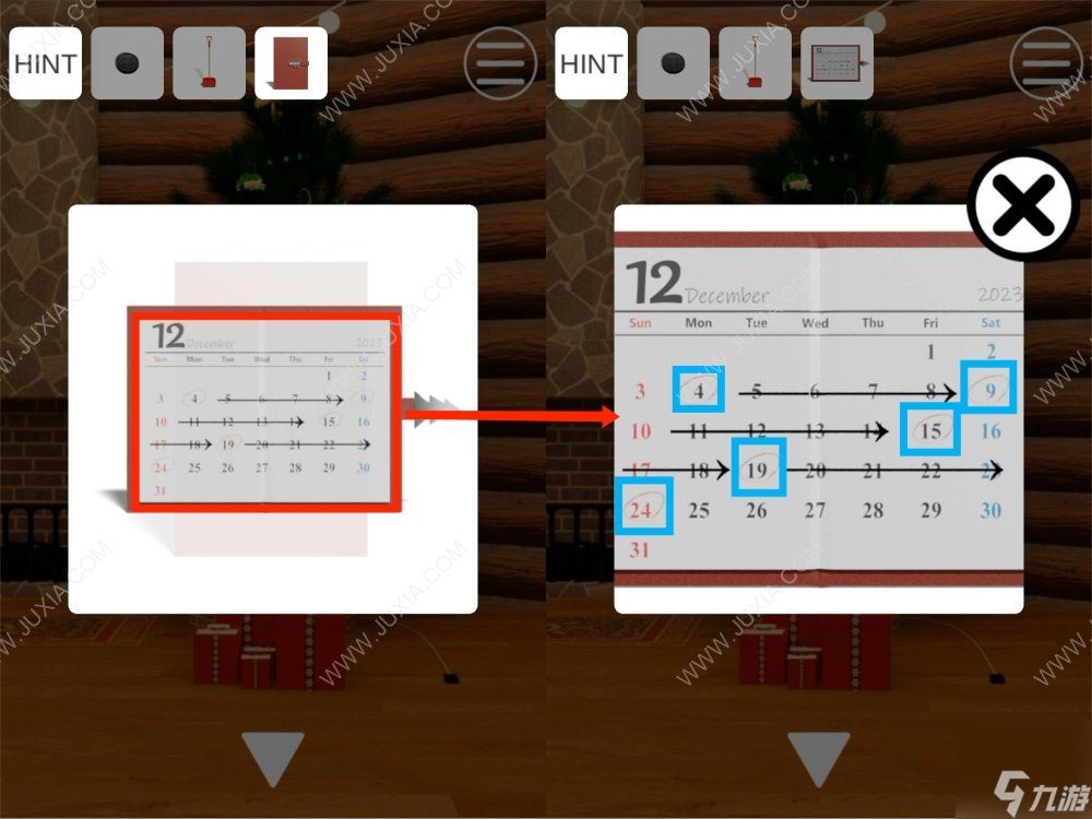 密室逃脱圣诞屋攻略 EscapeGameSantaHouse攻略下