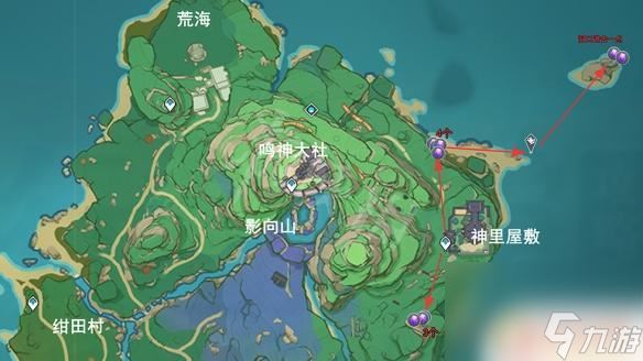 原神紫水晶位置 《原神》紫晶块最佳采集路线