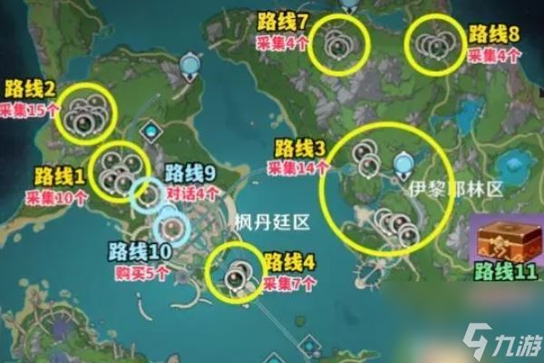 原神4.6版本虹彩蔷薇采集攻略