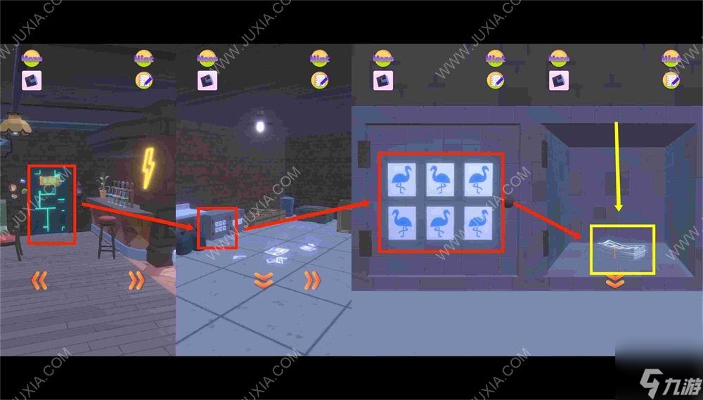 EscapeGameNightBar通关攻略 螃蟹密码是多少