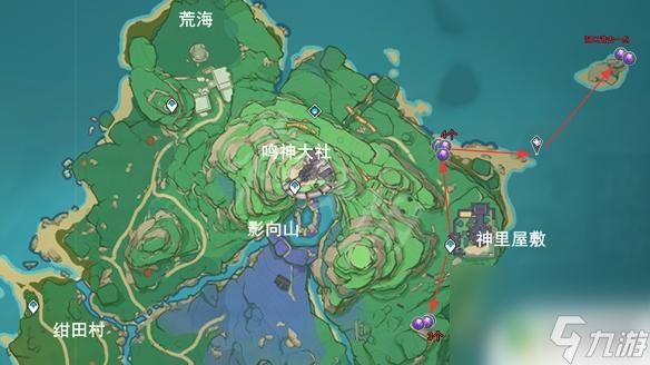 原神紫水晶矿采集路线 《原神》紫晶块采集地图推荐