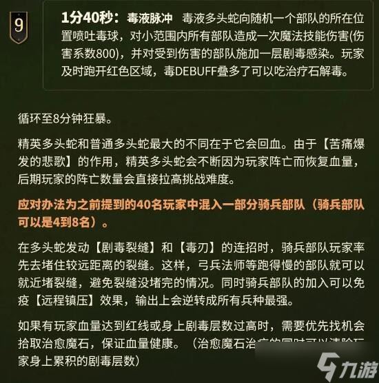 《万龙觉醒》毒液多头蛇打法攻略